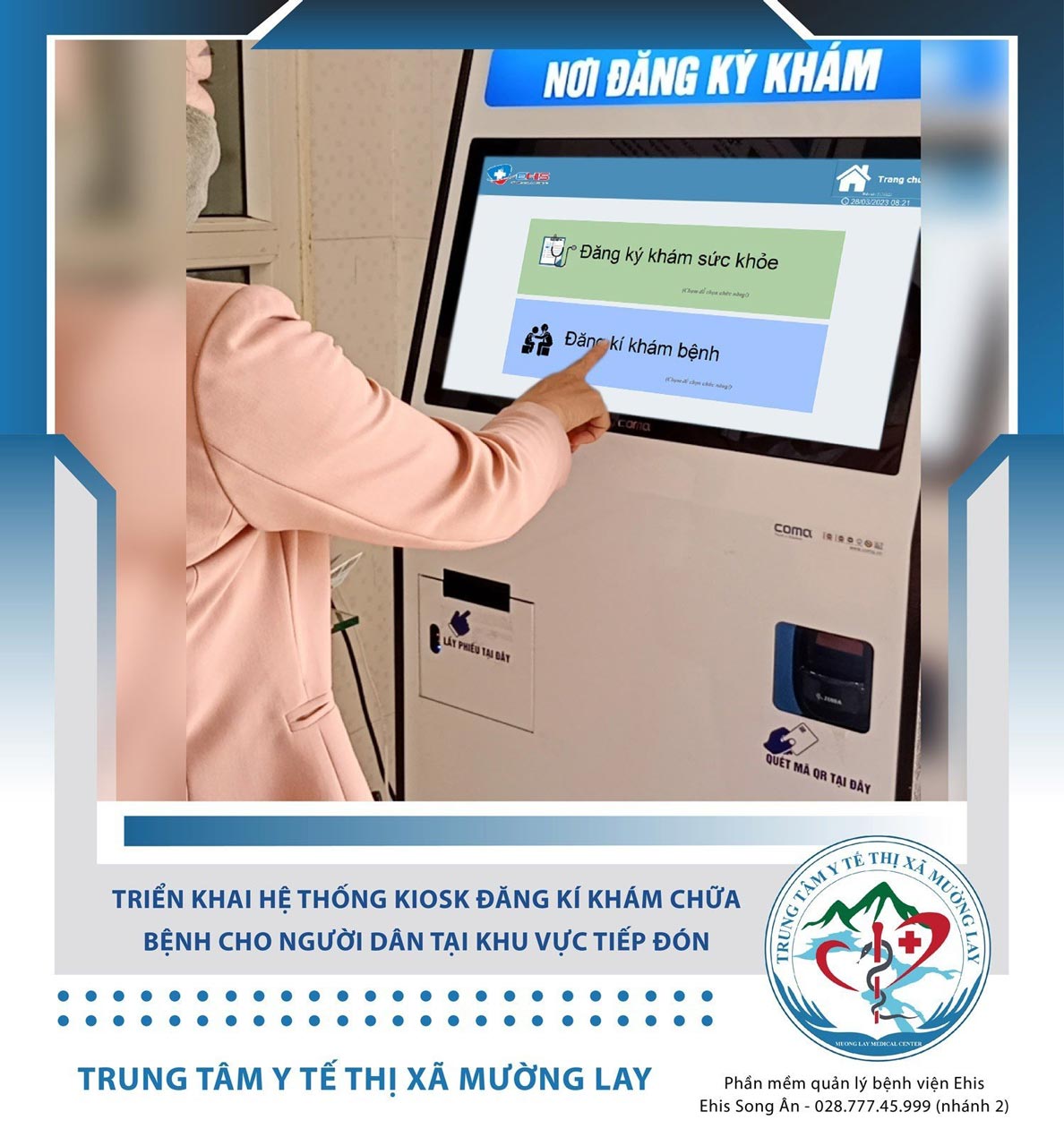 Giải pháp thanh toán viện phí online tại Trung tâm Y tế thị xã Mường Lay