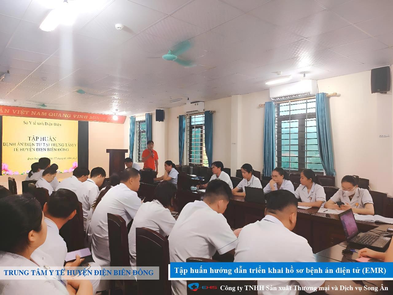 Hội nghị tập huấn triển khai hệ thống E-EMR trong quản lý bệnh án tại Trung tâm Y tế Điện Biên Đông