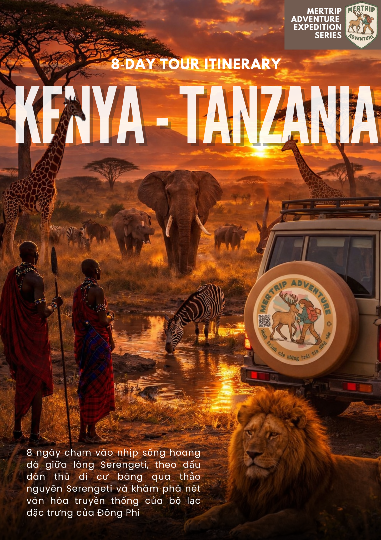 🇰🇪 𝐊𝐄𝐍𝐘𝐀 & 🇹🇿 𝐓𝐀𝐍𝐙𝐀𝐍𝐈𝐀 – CUỘC ĐẠI DI CƯ ĐÃ QUAY TRỞ LẠI