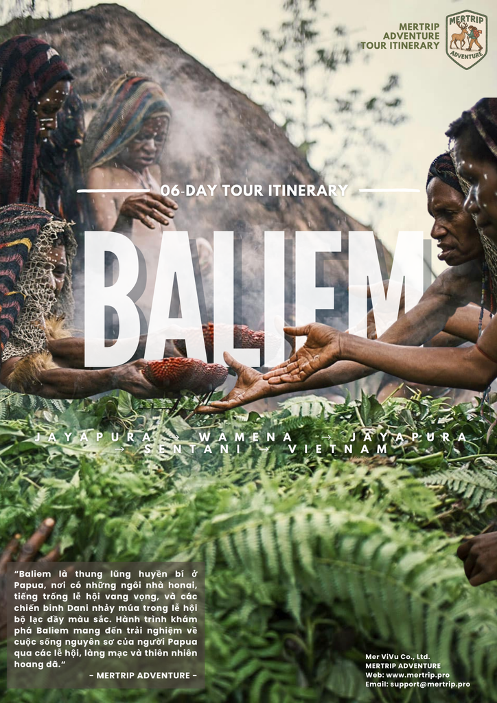 Lễ hội thung lũng BALIEM và hành trình gặp gỡ đười ươi BORNEO 🇮🇩