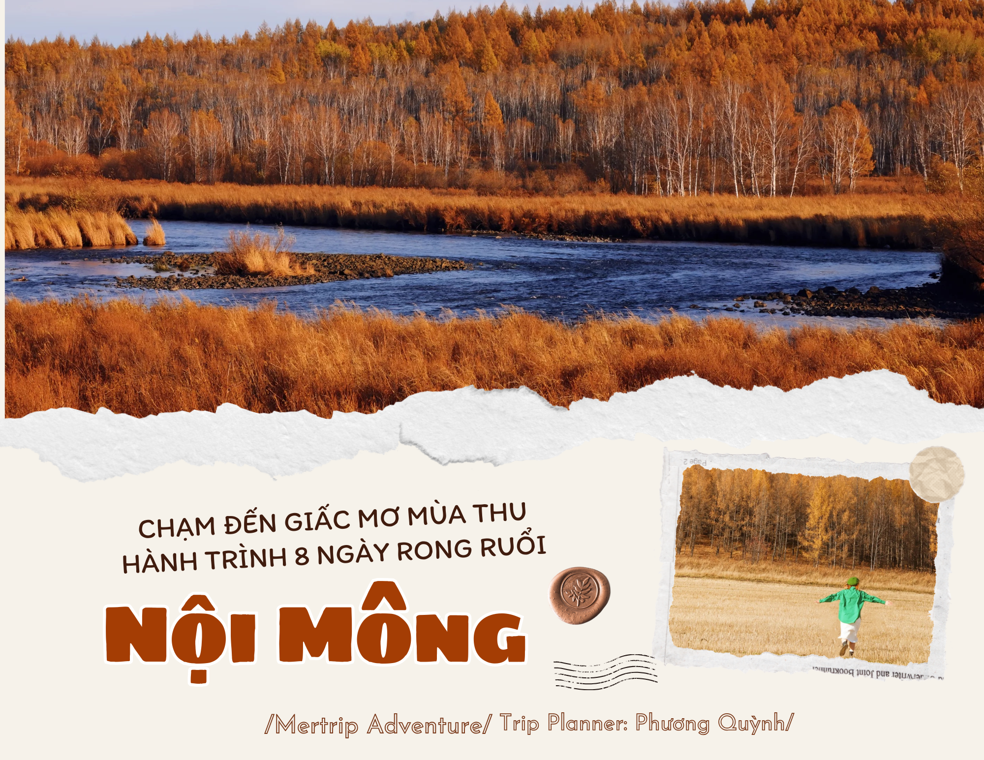 🍁 8 ngày rong ruổi mùa thu vàng Nội Mông 🇨🇳 Trung Quốc