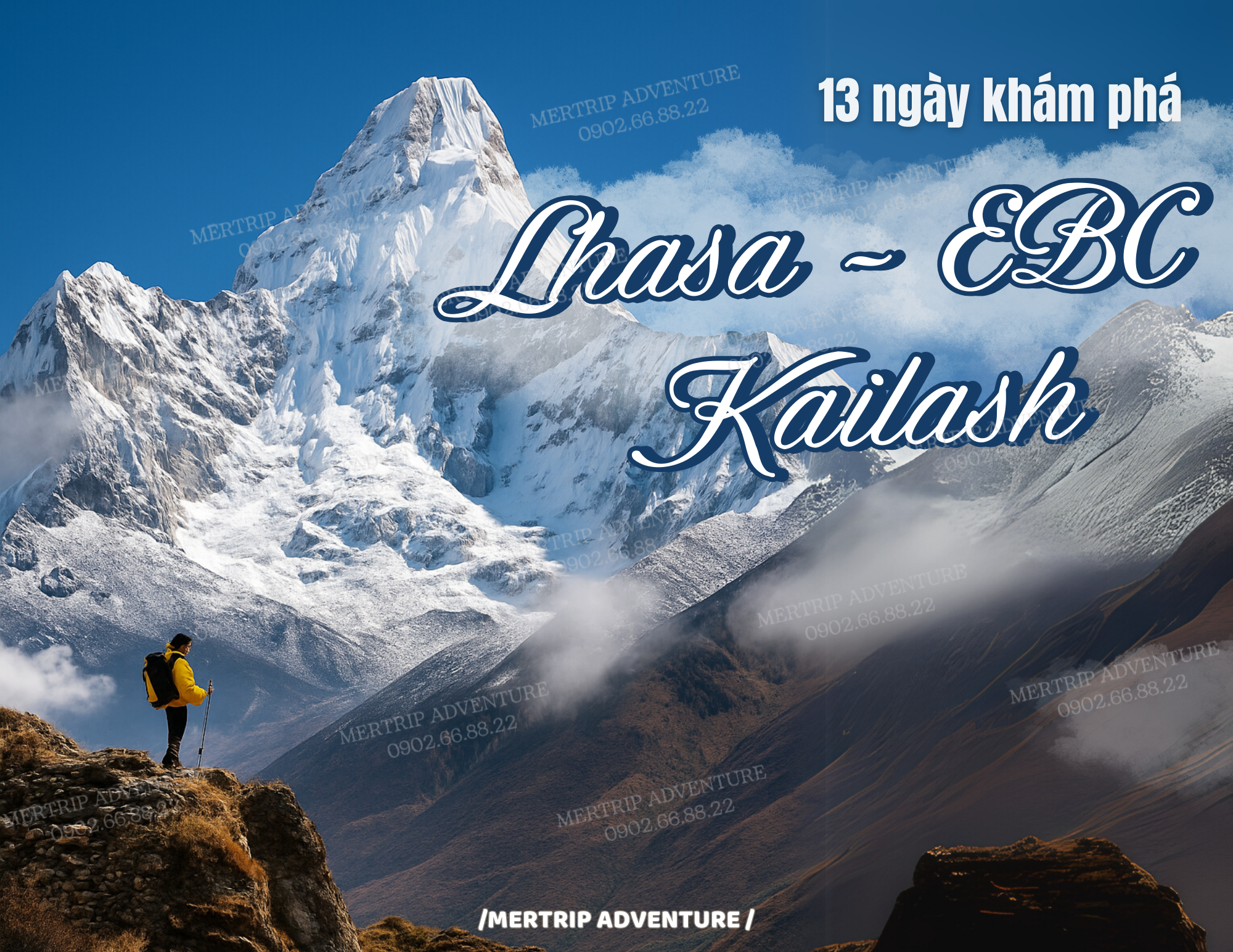 🏔️ 13 ngày chinh phục Lhasa – EBC – Kailash 🇨🇳 Tây Tạng