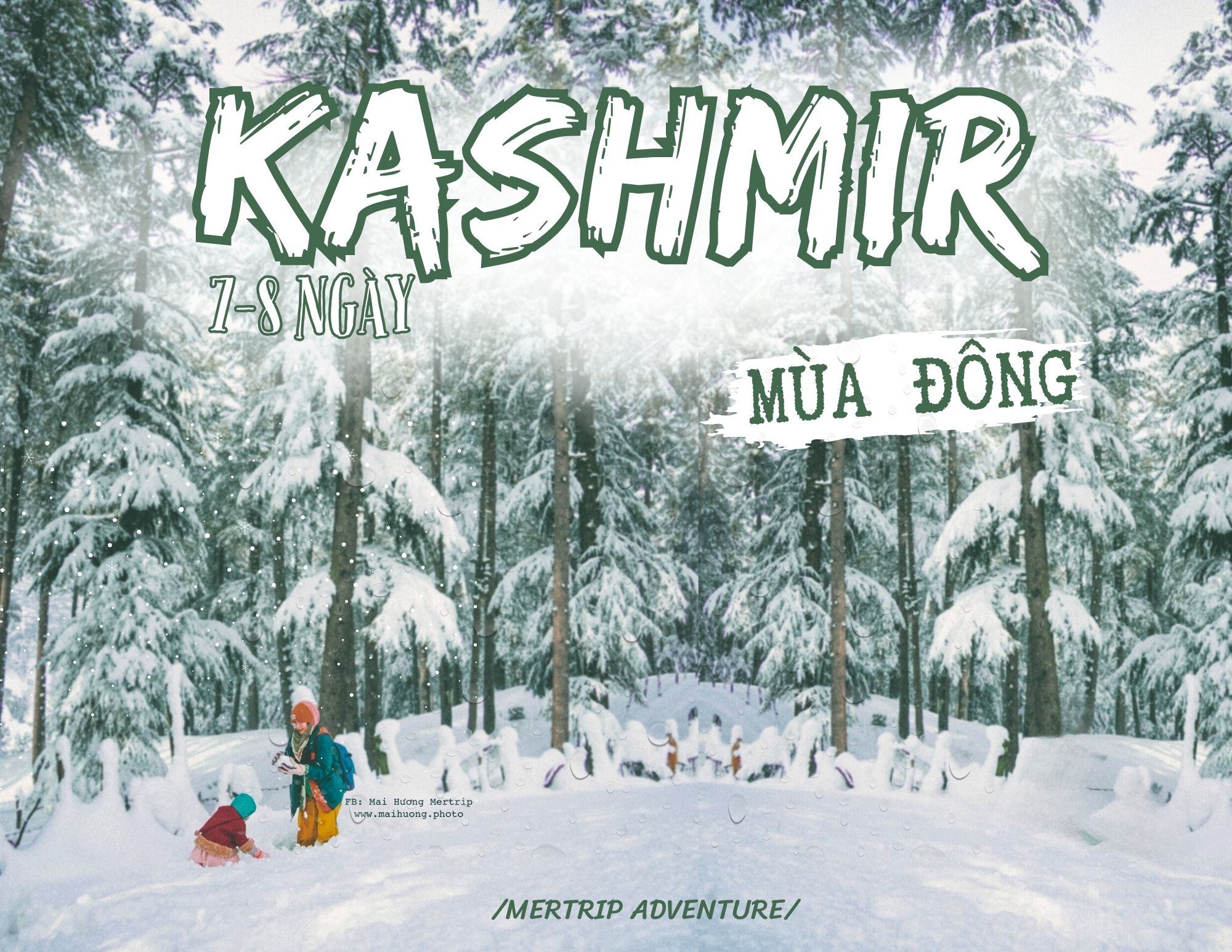 Hành trình Kashmir 7N6Đ - Khám phá mùa đông kỳ diệu tại Kashmir