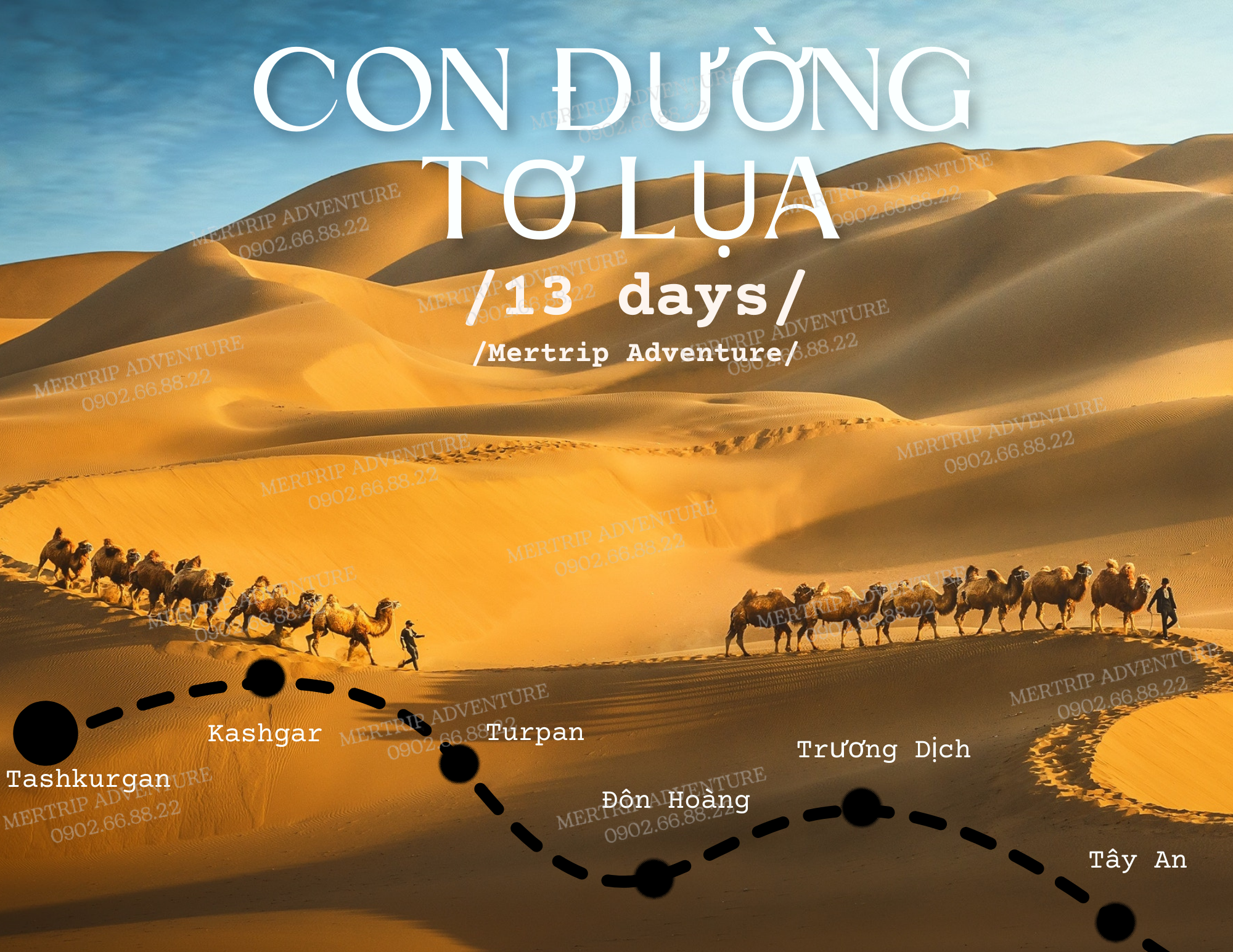 🇨🇳 HÀNH TRÌNH 13 NGÀY CON ĐƯỜNG TƠ LỤA – XUYÊN QUA NHỮNG NỀN VĂN MINH VĨ ĐẠI NHẤT 🐪