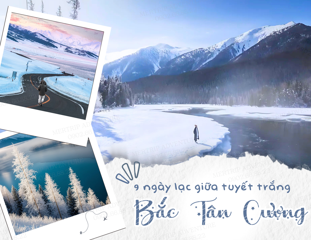 🇨🇳 9 ngày lạc giữa tuyết trắng Bắc Tân Cương ✨