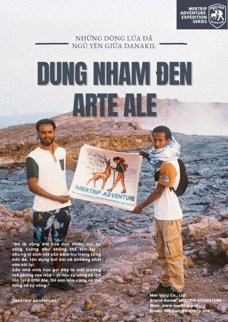 🇪🇹 Ethiopia - Dung Nham Đen - Series Nhật Ký Tour Hành Xác Nhà MERTRIP - PART 3