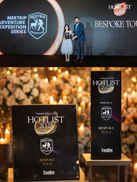 MERTRIP ADVENTURE vinh dự được vinh danh hai giải thưởng tại TRAVELLIVE HOTLIST 2025