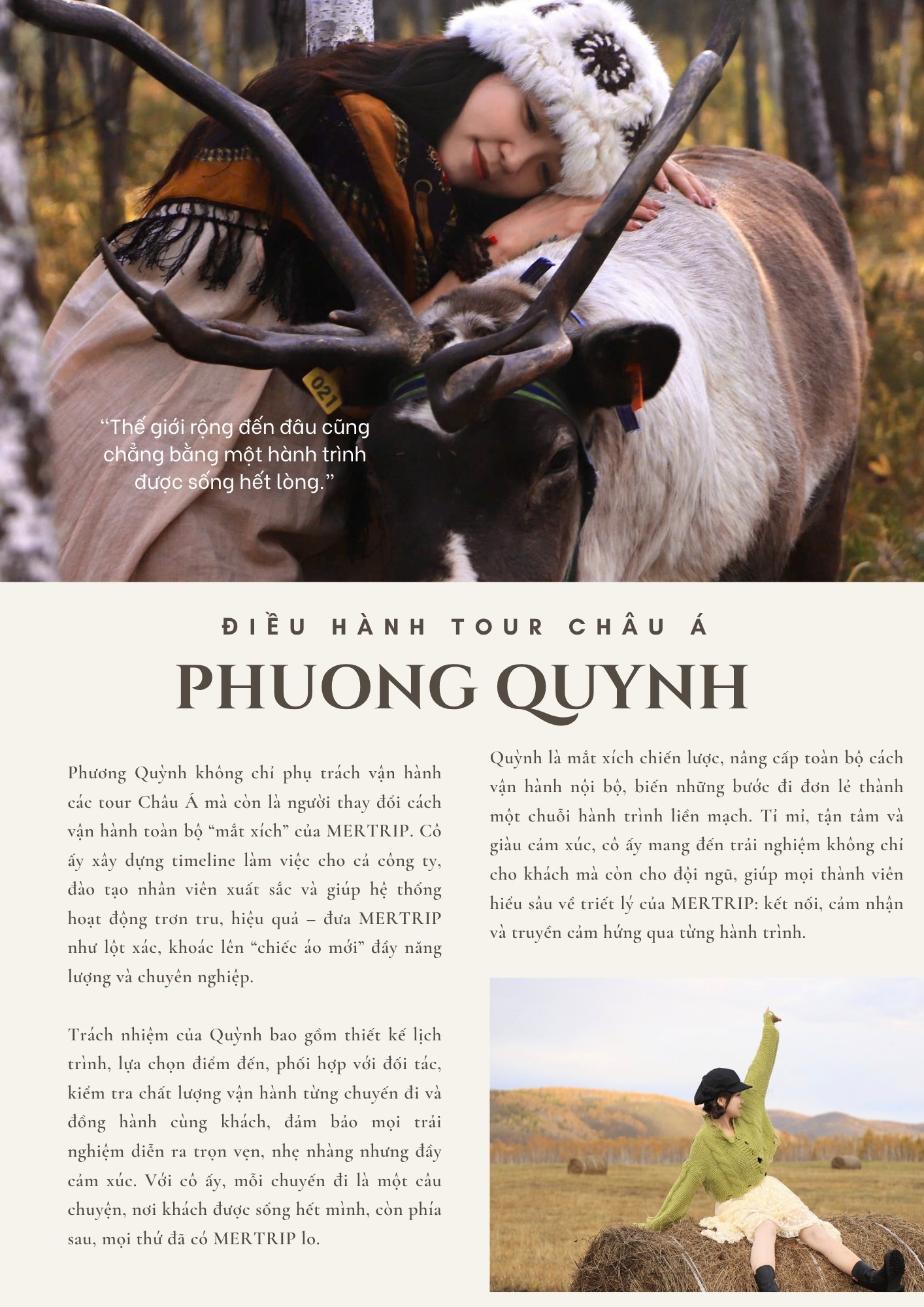 Phương Quỳnh - Điều hành tour Châu Á