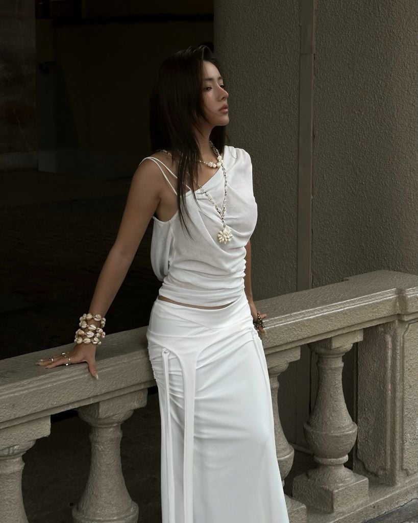REVIEW: SAMIR TOP (WHITE) & SELWYN SKIRT (WHITE)