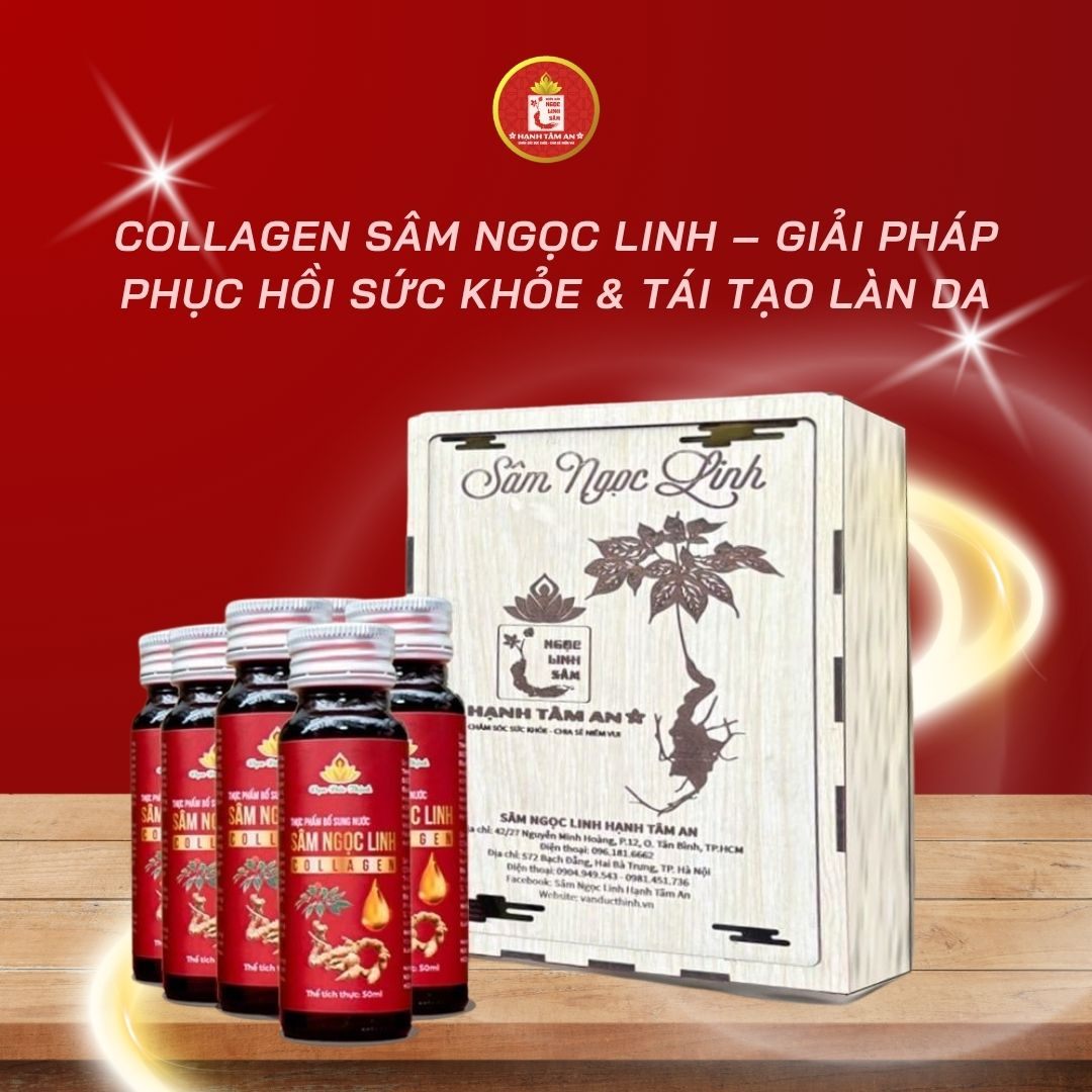 Collagen Sâm Ngọc Linh – Giải Pháp Phục Hồi Sức Khỏe & Tái Tạo Làn Da