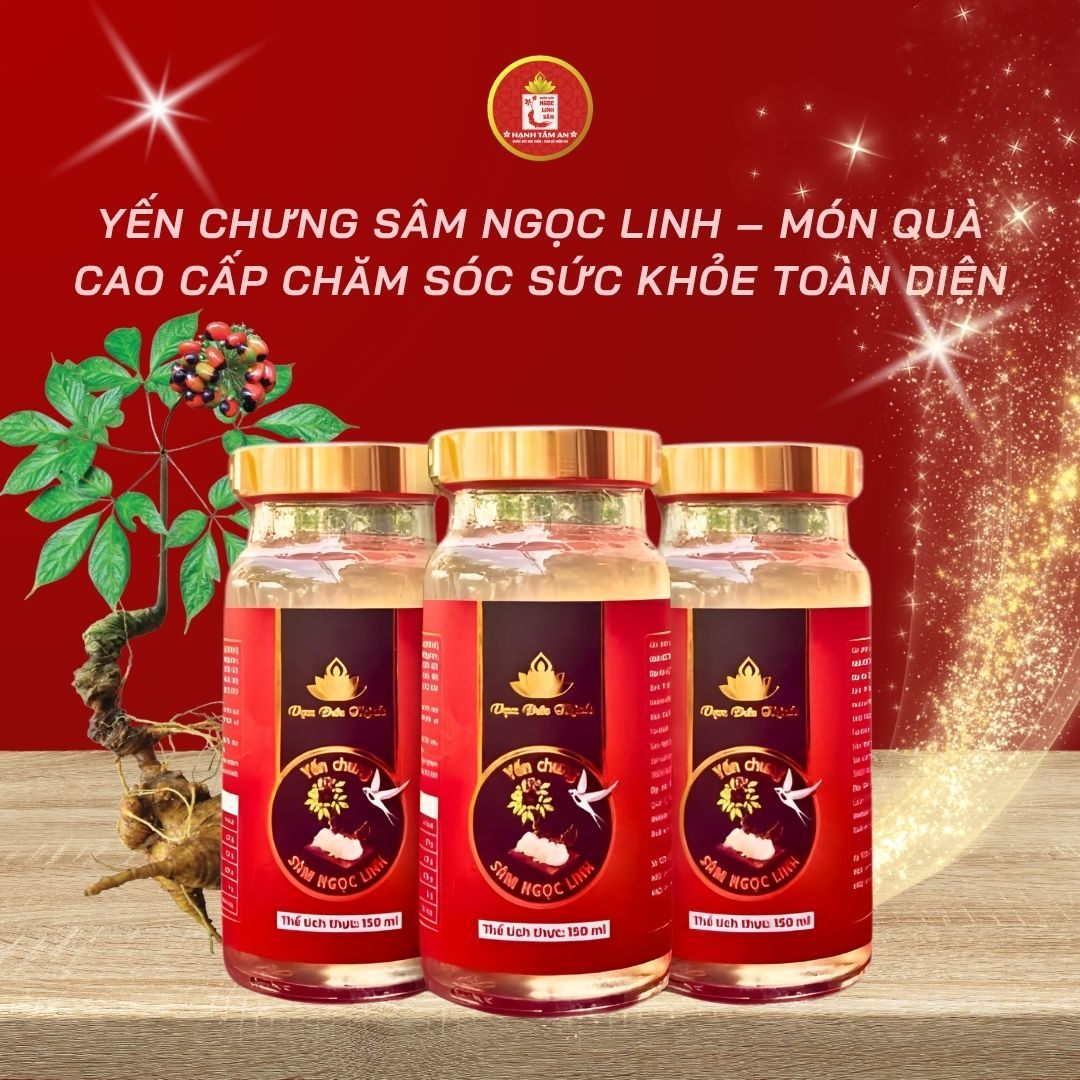 Yến Chưng Sâm Ngọc Linh – Món Quà Cao Cấp Chăm Sóc Sức Khỏe Toàn Diện