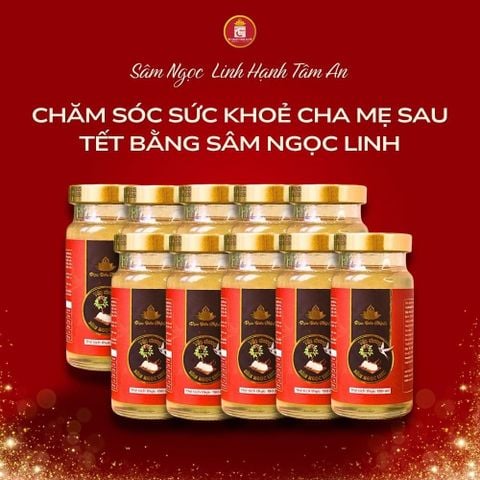 Chăm sóc sức khỏe cha mẹ sau Tết bằng Sâm Ngọc Linh