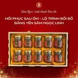 Hồi phục sau ốm – Lộ trình bồi bổ bằng Yến Sâm Ngọc Linh