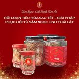 Rối loạn tiêu hóa sau Tết – Giải pháp phục hồi từ Sâm Ngọc Linh thái lát