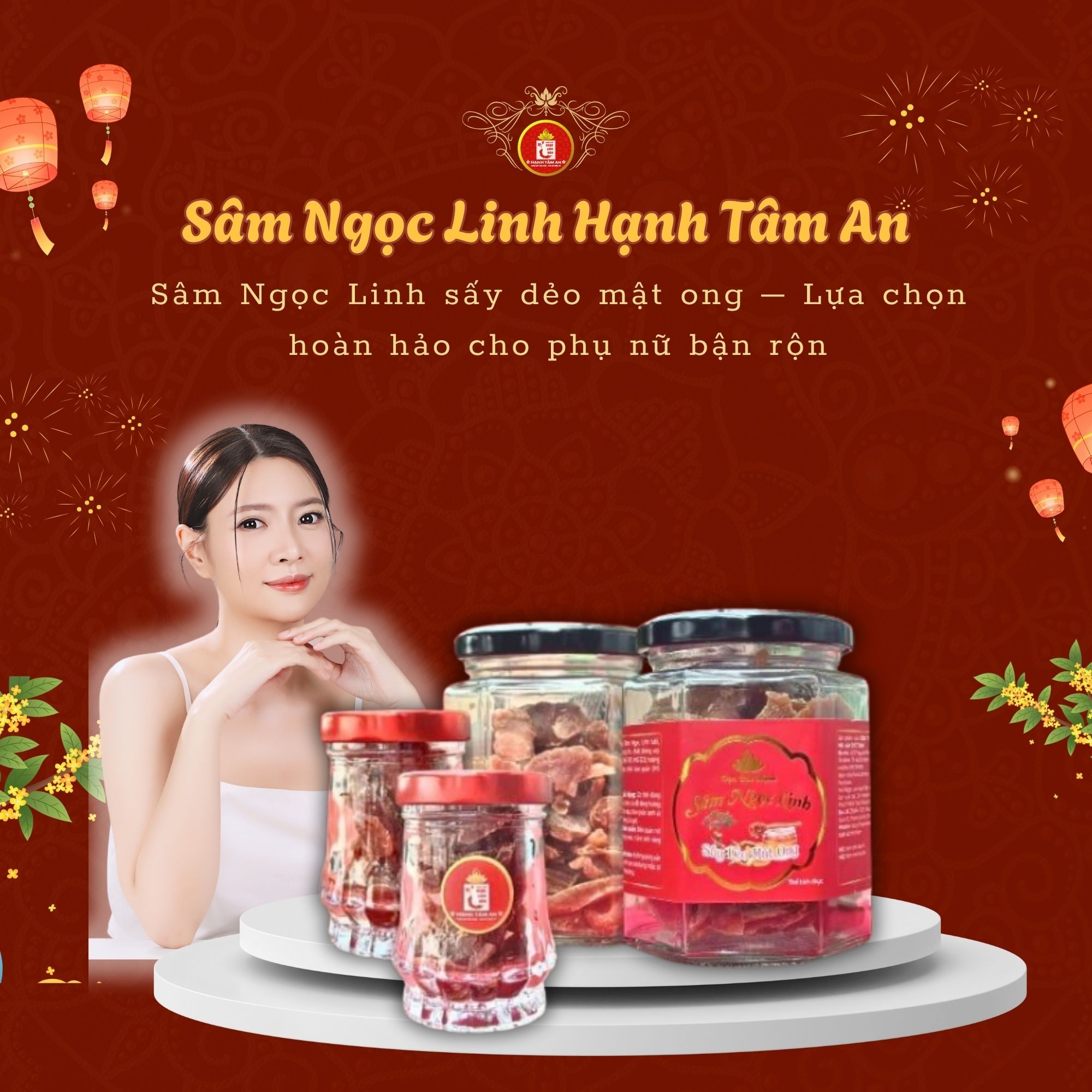 Sâm Ngọc Linh sấy dẻo mật ong – Lựa chọn hoàn hảo cho phụ nữ bận rộn