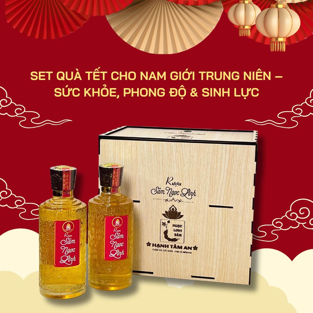 Set Quà Tết Cho Nam Giới Trung Niên – Sức Khỏe, Phong Độ & Sinh Lực