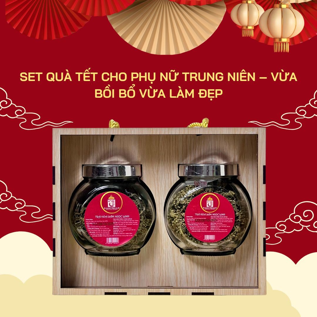 Set Quà Tết Cho Phụ Nữ Trung Niên – Vừa Bồi Bổ Vừa Làm Đẹp