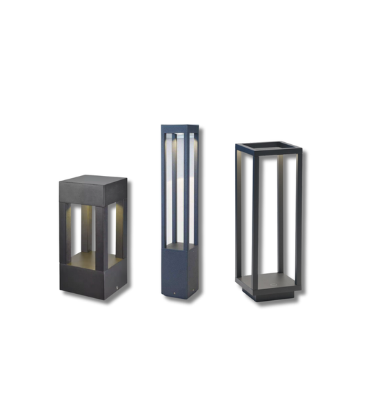 Đèn trụ sân vườn nhôm đúc IP65 chiếu sáng lối đi ngoài trời – Bền đẹp chuẩn CREE/OSRAM