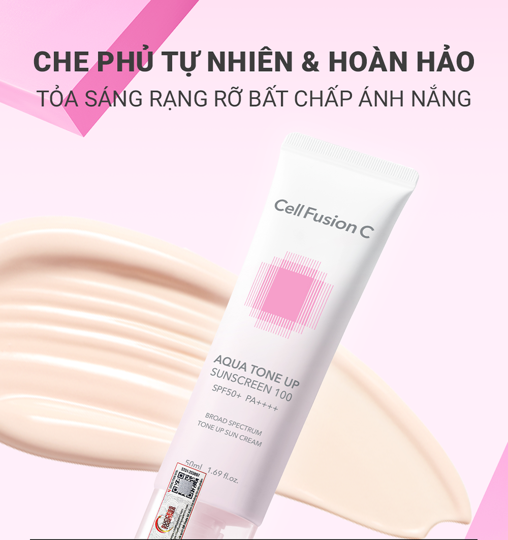 Review chân thực kem chống nắng nâng tone Cell Fusion C Aqua Tone Up: Có thần thánh như lời đồn?