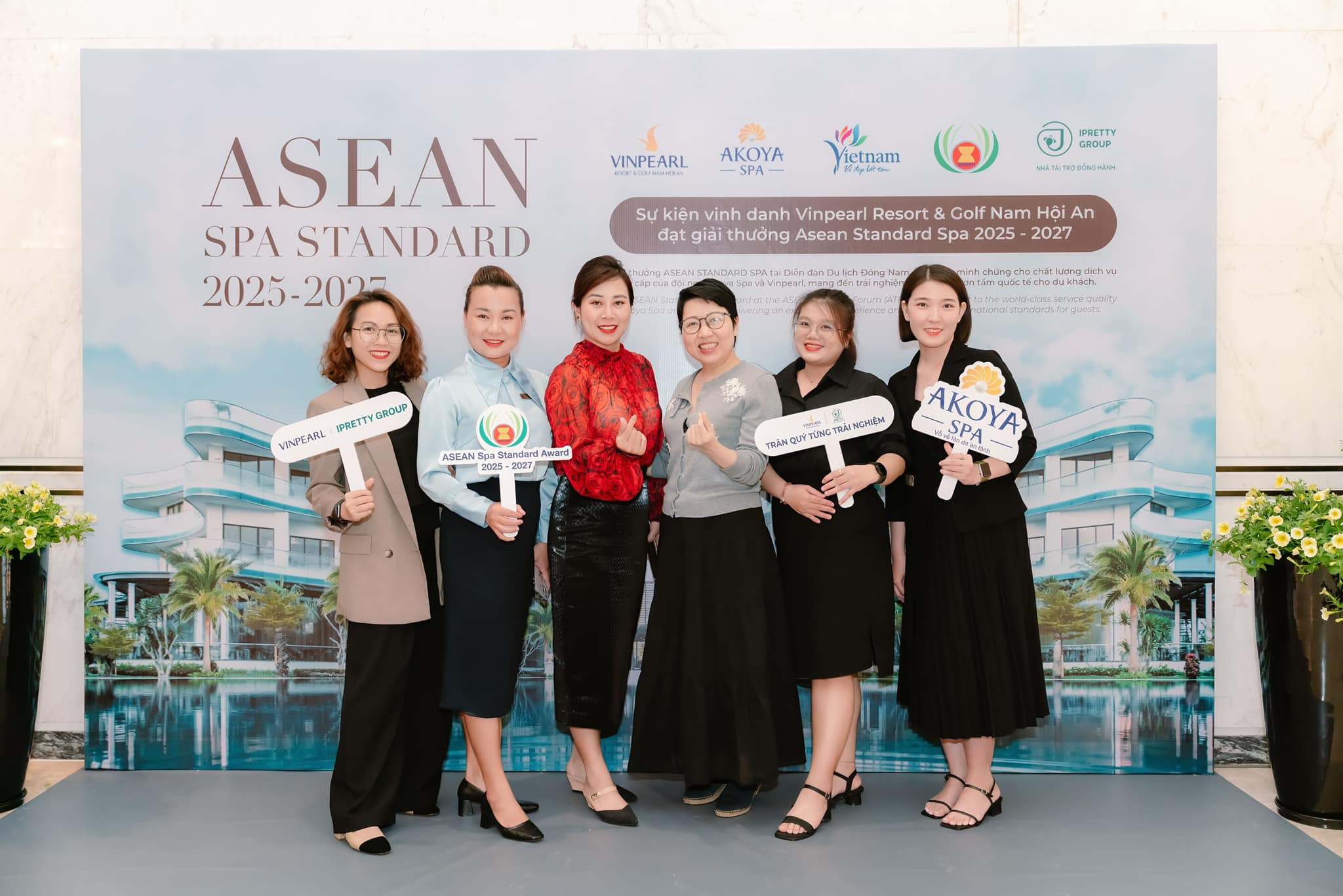 Sự kiện vinh danh Akoya Spa – Vinpearl Resort & Golf Nam Hội An đạt giải thưởng ASEAN Spa Standard 2025–2027