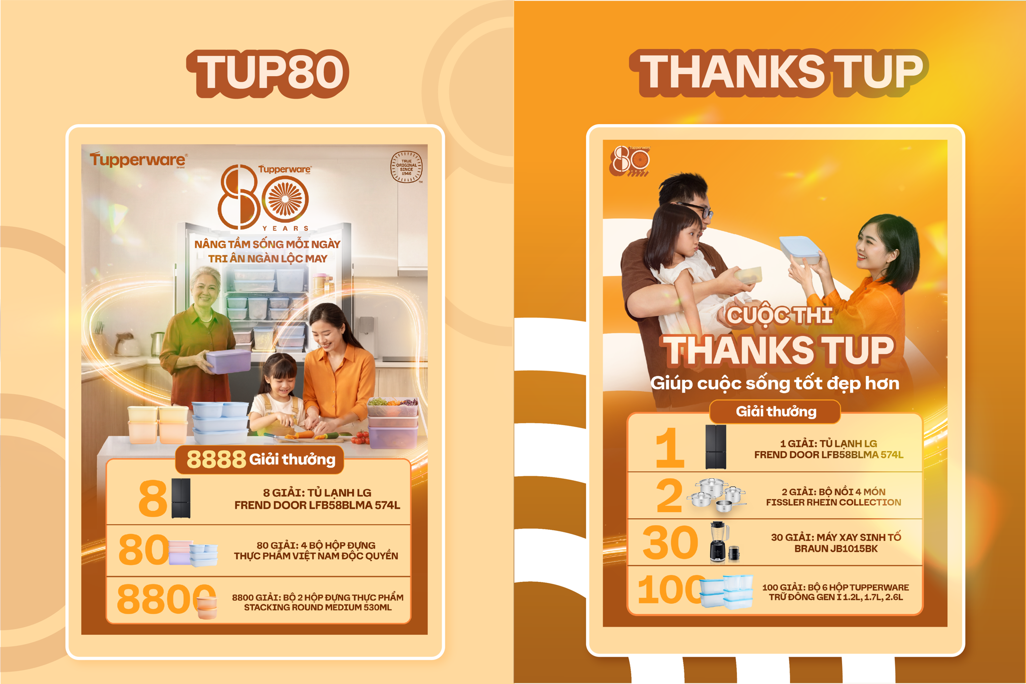 Săn Tủ Lạnh Không Khó... Để Tupperware Chỉ Cho! \Bí Kíp Nhận Quà Từ 2 Sân Chơi TUP80