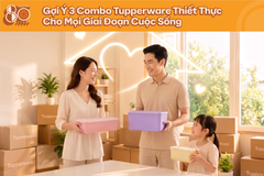 Top 4 Combo Hộp Tupperware Đáng Mua Nhất 2026: Quà Tân Gia, Gia Đình Trẻ & Người Độc Thân