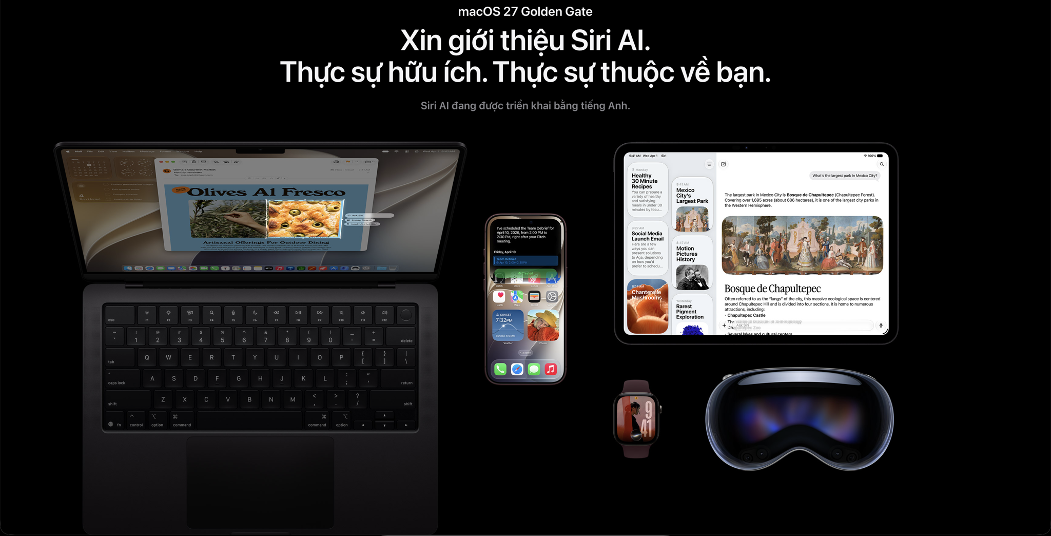 macOS 27 Golden Gate: Siri AI - Trợ Lý Thông Minh Cho MacBook Của Bạn