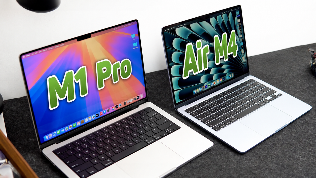 MacBook 30 triệu: Air M4 hay Pro M1 Pro? Chọn máy nào?