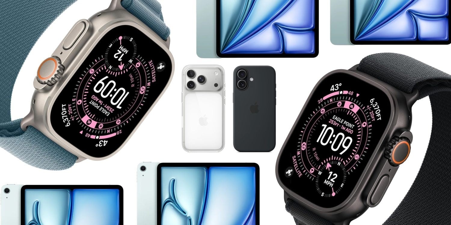 Ưu đãi: Apple Watch Ultra 3 giảm giá 65 đô la, Ultra 2 giảm giá 150 đô la, iPad Air M3 giảm giá 150 đô la, ốp lưng trong suốt Apple iPhone 17/Pro, ....