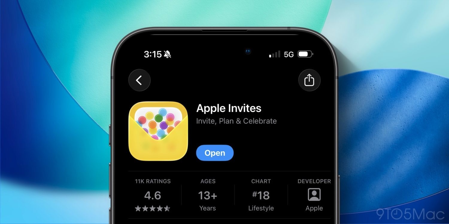 Apple Invites vừa có thêm hai tính năng mới và thiết kế Liquid Glass