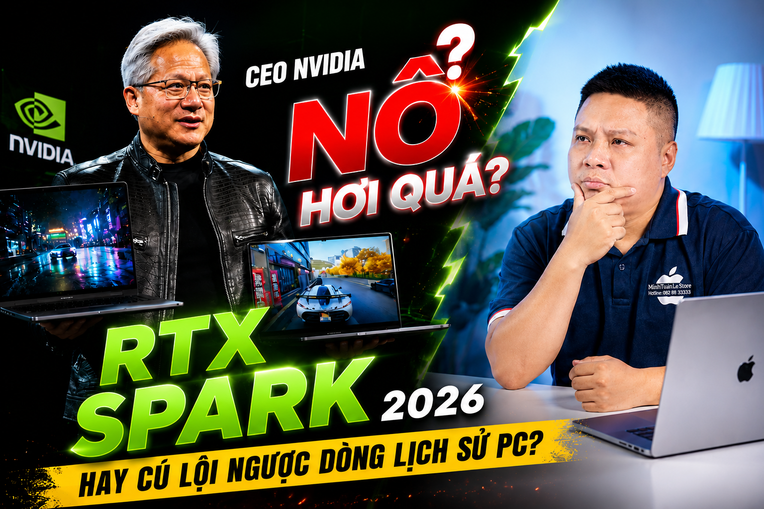 CEO Nvidia “NỔ” hơi quá hay cú lội ngược dòng lịch sử PC với 