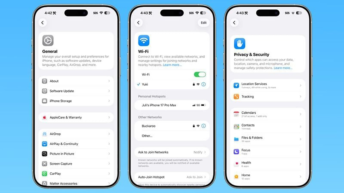 Tính năng của iOS 26.1: Mọi thứ mới trong iOS 26.1
