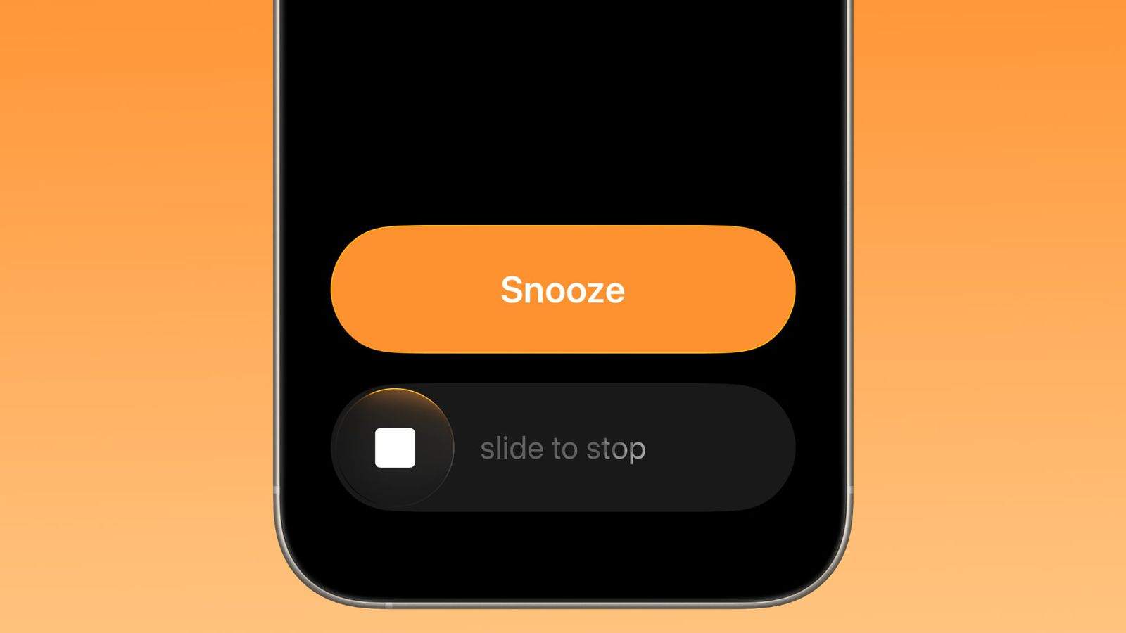 iOS 26.1: Mang lại nút báo thức chạm để dừng