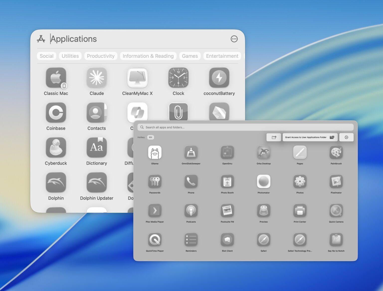 Bạn có nhớ LaunchPad trên MacOS Tahoe không? Hãy sử dụng LaunchPad mới cùng với một lựa chọn thay thế LaunchPad