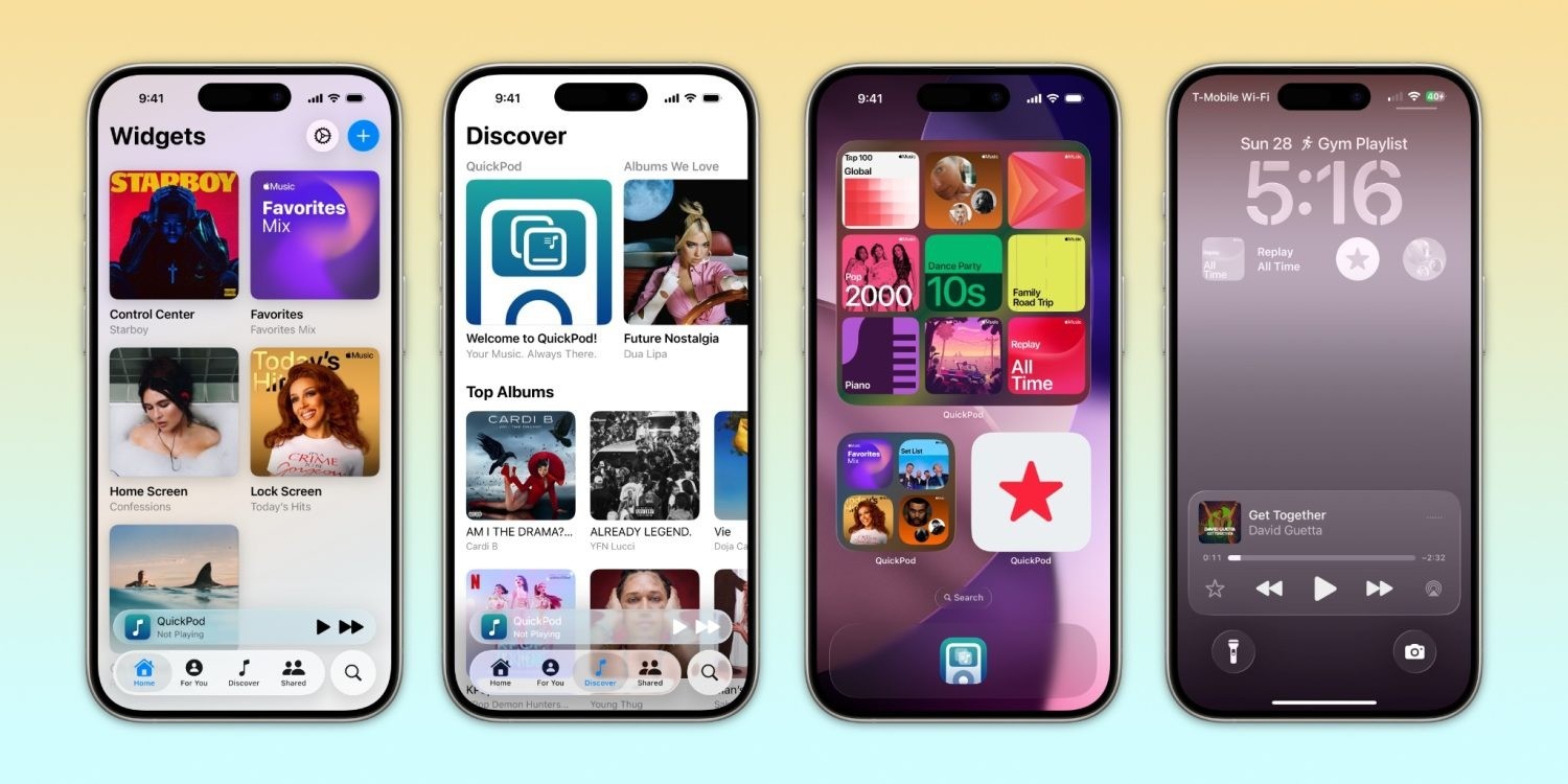 Indie App Spotlight: 'QuickPod' cung cấp các tiện ích hữu ích cho trải nghiệm âm nhạc tích hợp