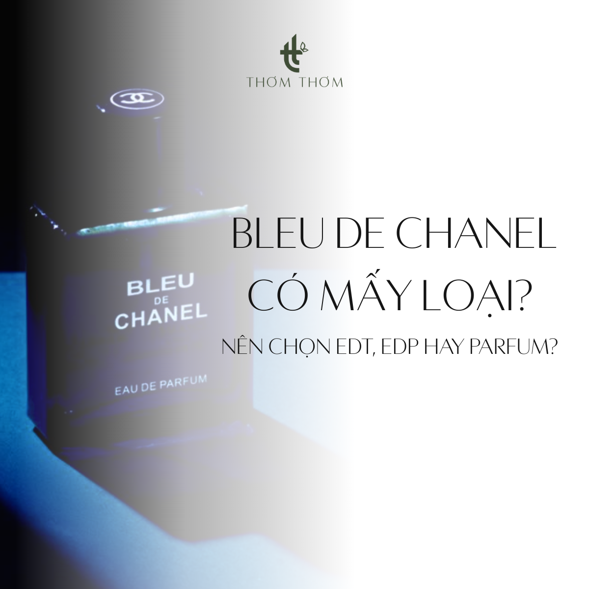 So sánh dòng nước hoa Bleu De Chanel EDT vs EDP vs Parfum