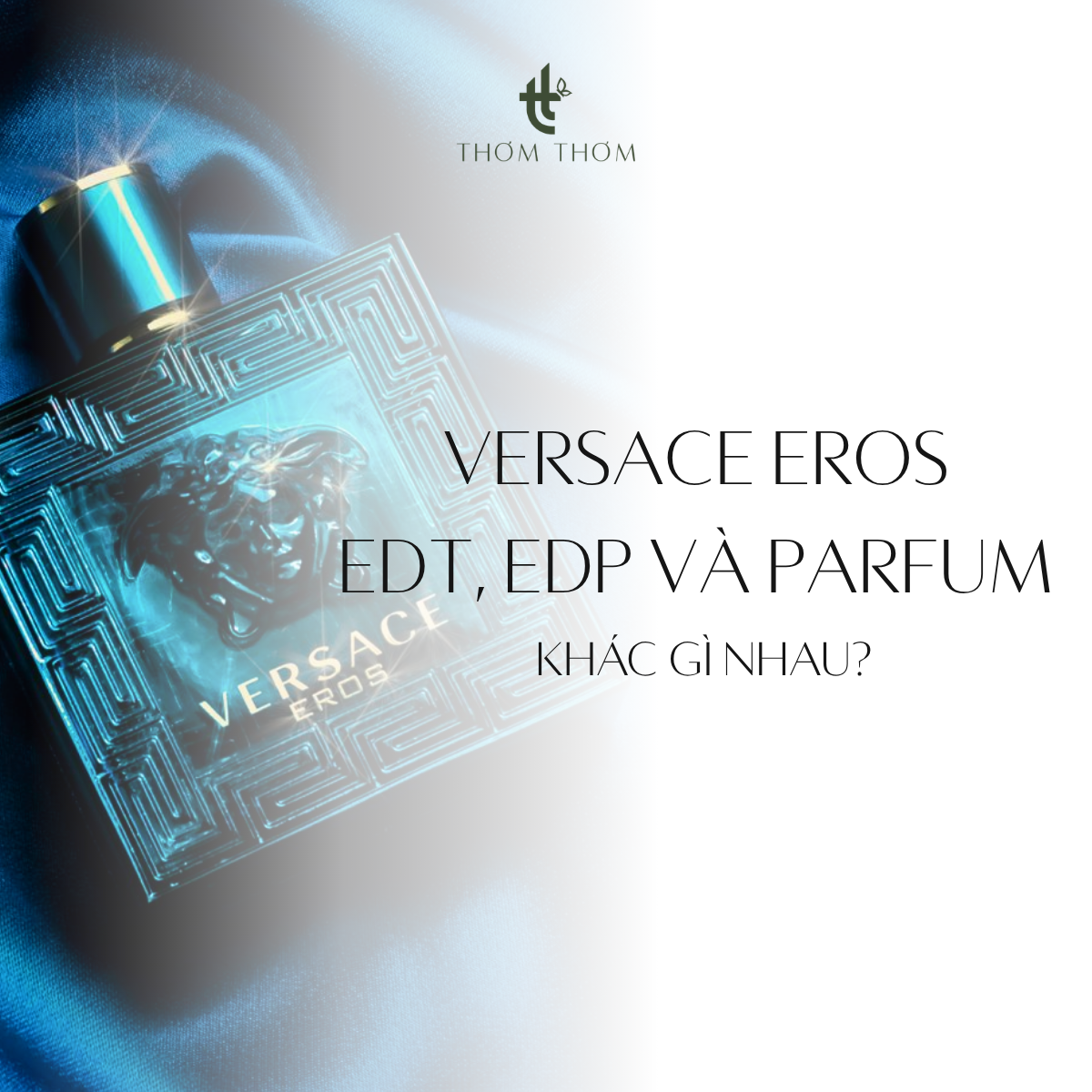 Versace Eros EDT, EDP và Parfum khác gì nhau?