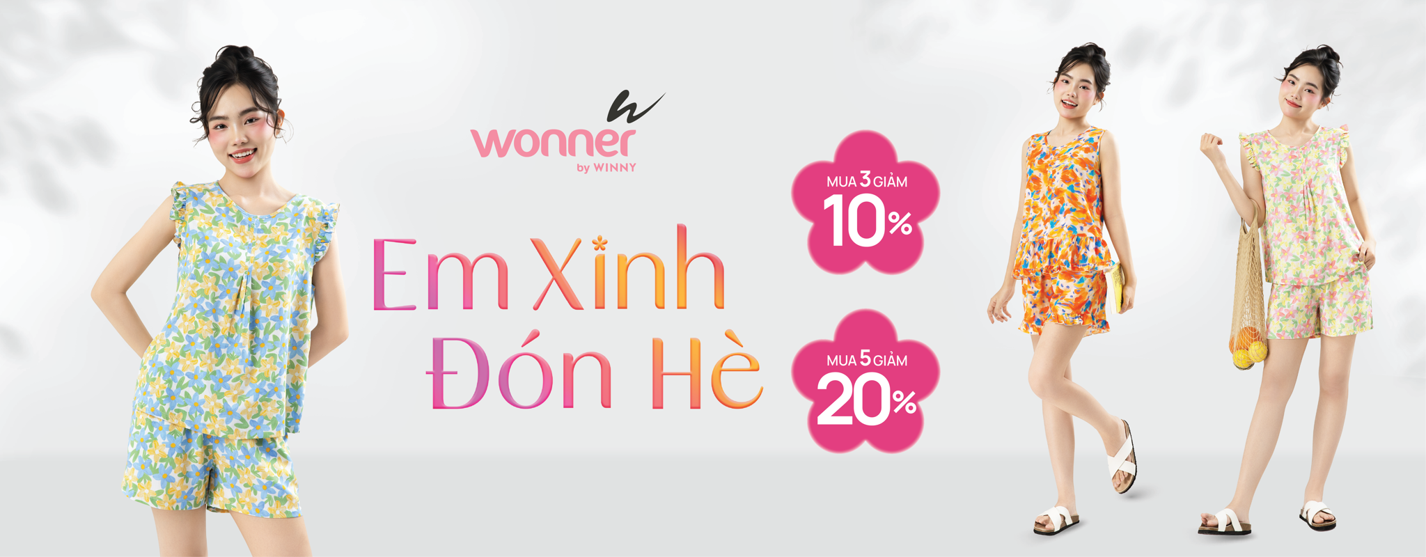 MUA 3 GIẢM 10%, MUA 5 GIẢM 20%