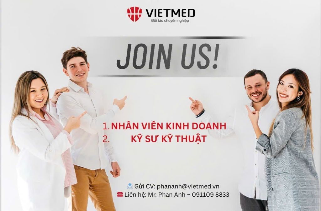 VIETMED TUYỂN DỤNG 2025 – LƯƠNG CAO | ĐÀO TẠO QUỐC TẾ | LÀM VIỆC TẠI HÀ NỘI