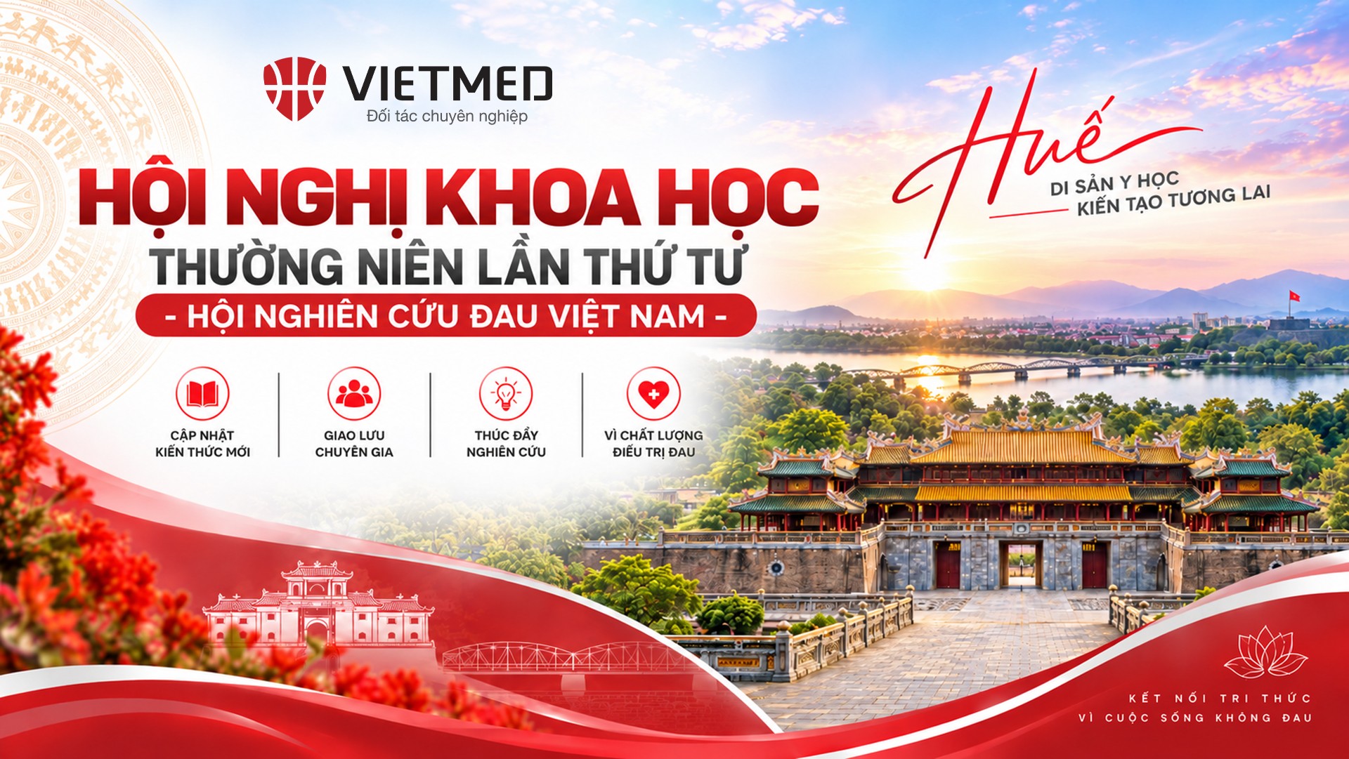 Vietmed tại Hội Nghiên cứu Đau Việt Nam 2026 ở Huế
