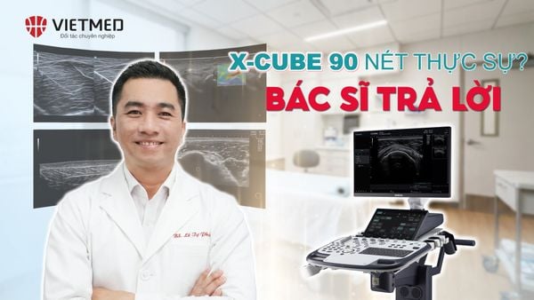 BS Lê Tự Phúc đánh giá X-CUBE 90 Elite trong siêu âm cơ xương khớp