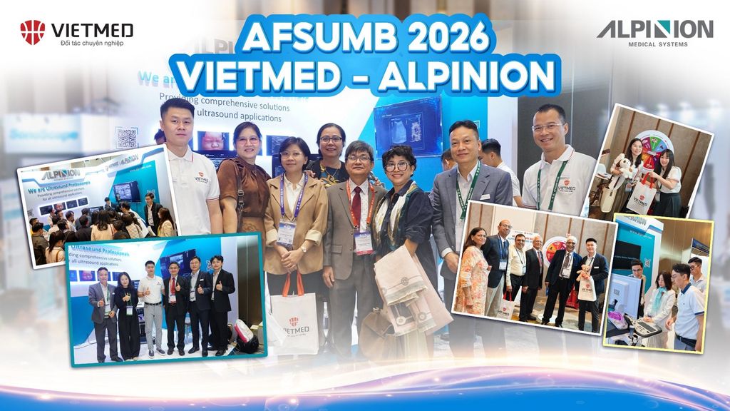 Vietmed tại AFSUMB 2026: Dấu ấn kết nối tại Hội nghị Siêu âm Châu Á