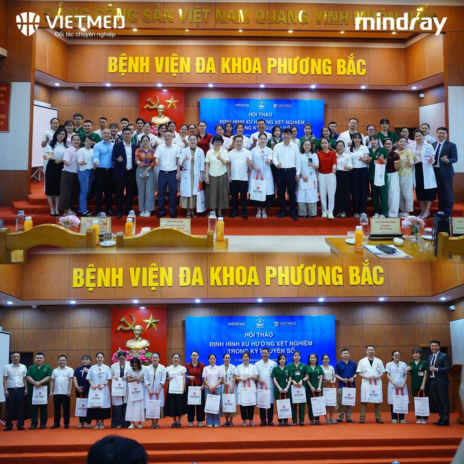Vietmed đồng hành cùng BV Đa khoa Phương Bắc tổ chức hội thảo “Định hình xu hướng xét nghiệm trong kỷ nguyên số”