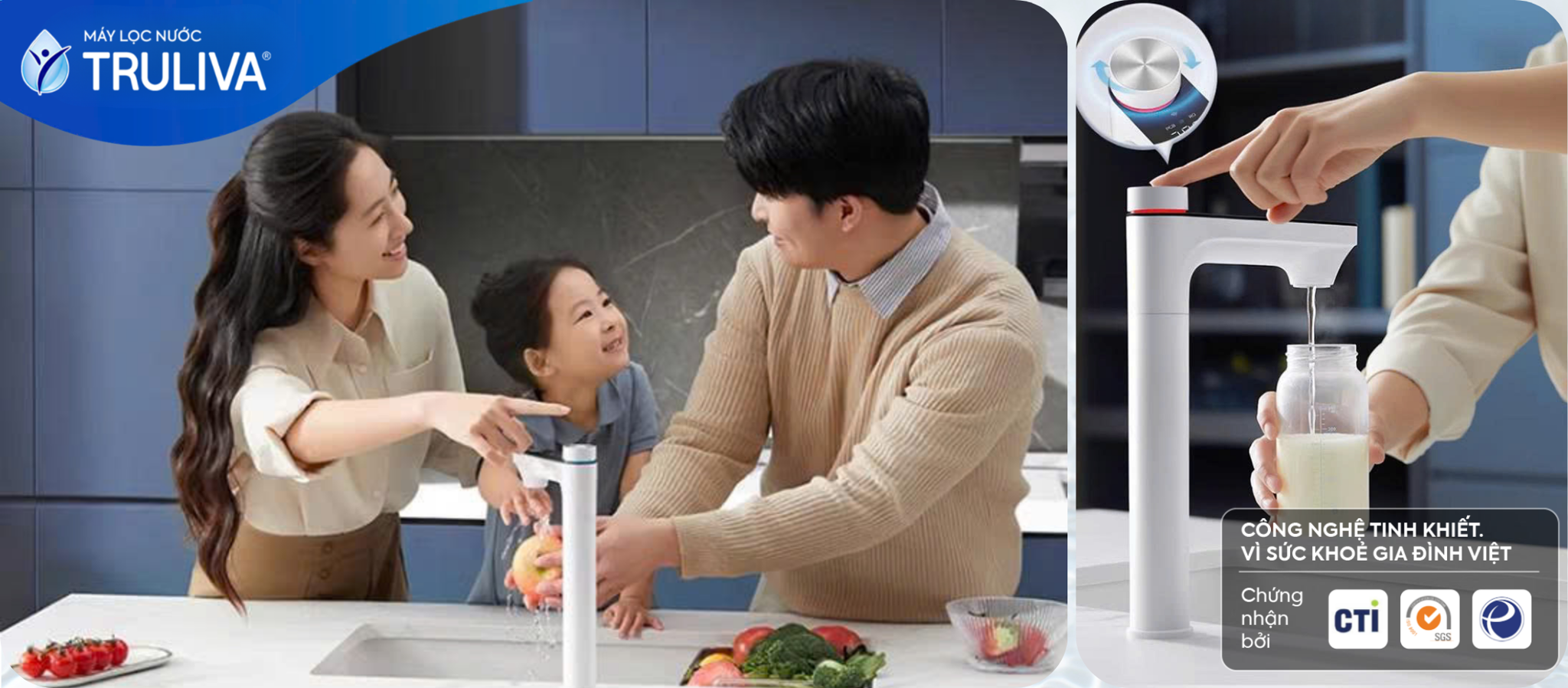 TỪ NƯỚC BÌNH ĐẾN MÁY LỌC NƯỚC KHÔNG BÌNH CHỨA - GIA ĐÌNH HIỆN ĐẠI ĐANG CHỌN XU HƯỚNG AN TOÀN CHO SỨC KHỎE VÀ XANH CHO MÔI TRƯỜNG!