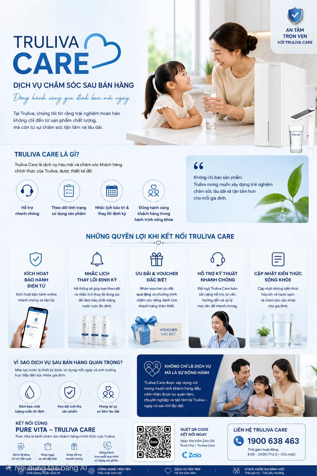 💙 TRULIVA CARE - VÌ SAO DỊCH VỤ SAU BÁN HÀNG QUAN TRỌNG?