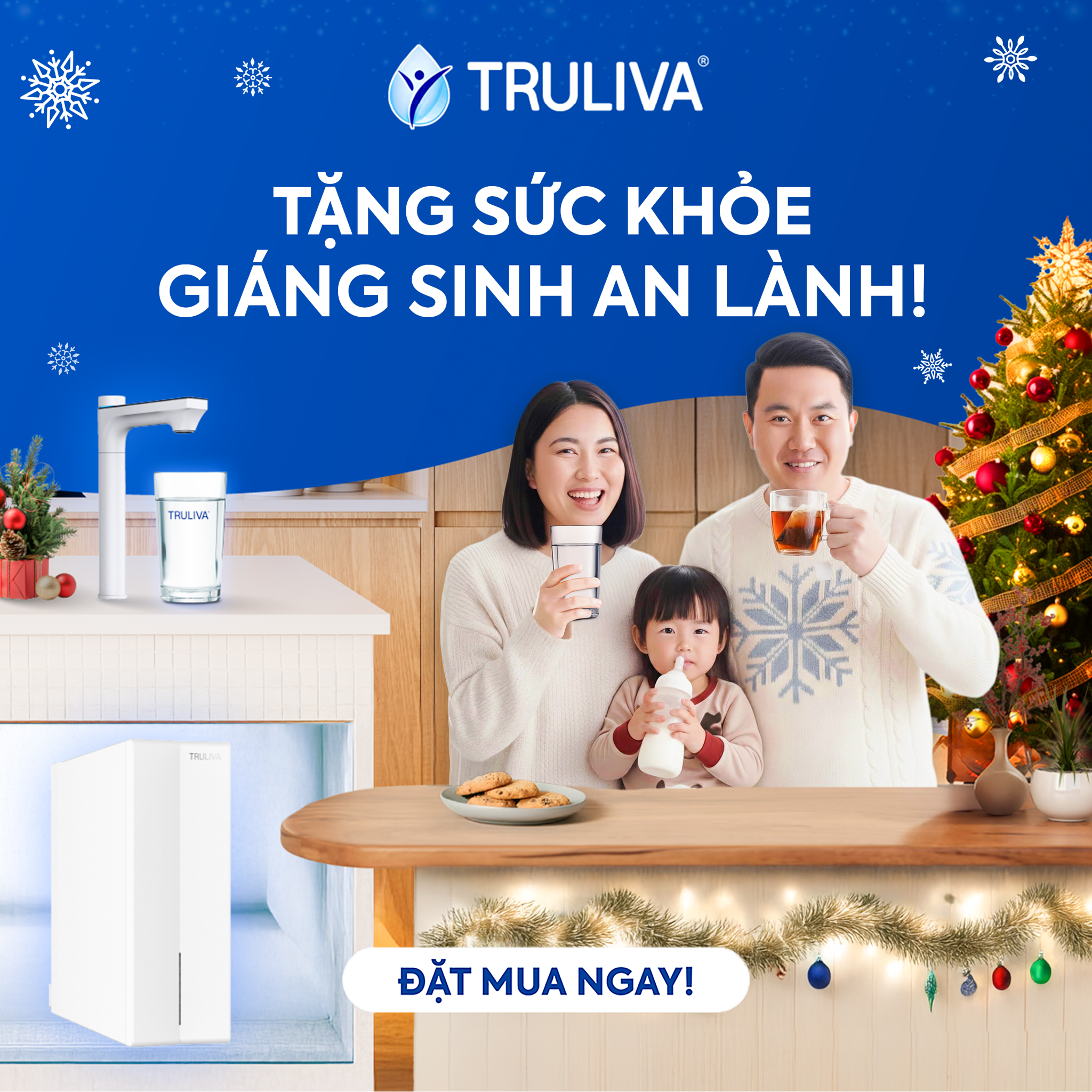 🎄✨ GIÁNG SINH NÀY – HÃY TẶNG GIA ĐÌNH MÓN QUÀ QUÝ NHẤT: SỨC KHỎE