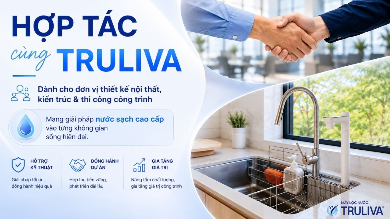 XU HƯỚNG TÍCH HỢP MÁY LỌC NƯỚC CAO CẤP TRONG THIẾT KẾ NỘI THẤT HIỆN ĐẠI