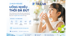 TRULIVA HEALTH TIPS: UỐNG NHIỀU NƯỚC THÔI ĐÃ ĐỦ BẢO VỆ CƠ THỂ?
