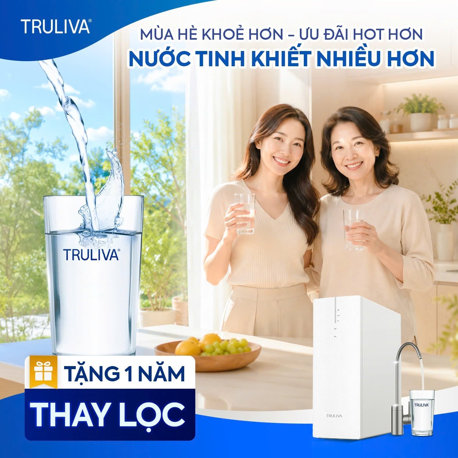 ☀️ MÙA HÈ KHỎE HƠN – ƯU ĐÃI NÓNG HƠN – NƯỚC TINH KHIẾT NHIỀU HƠN 💧
