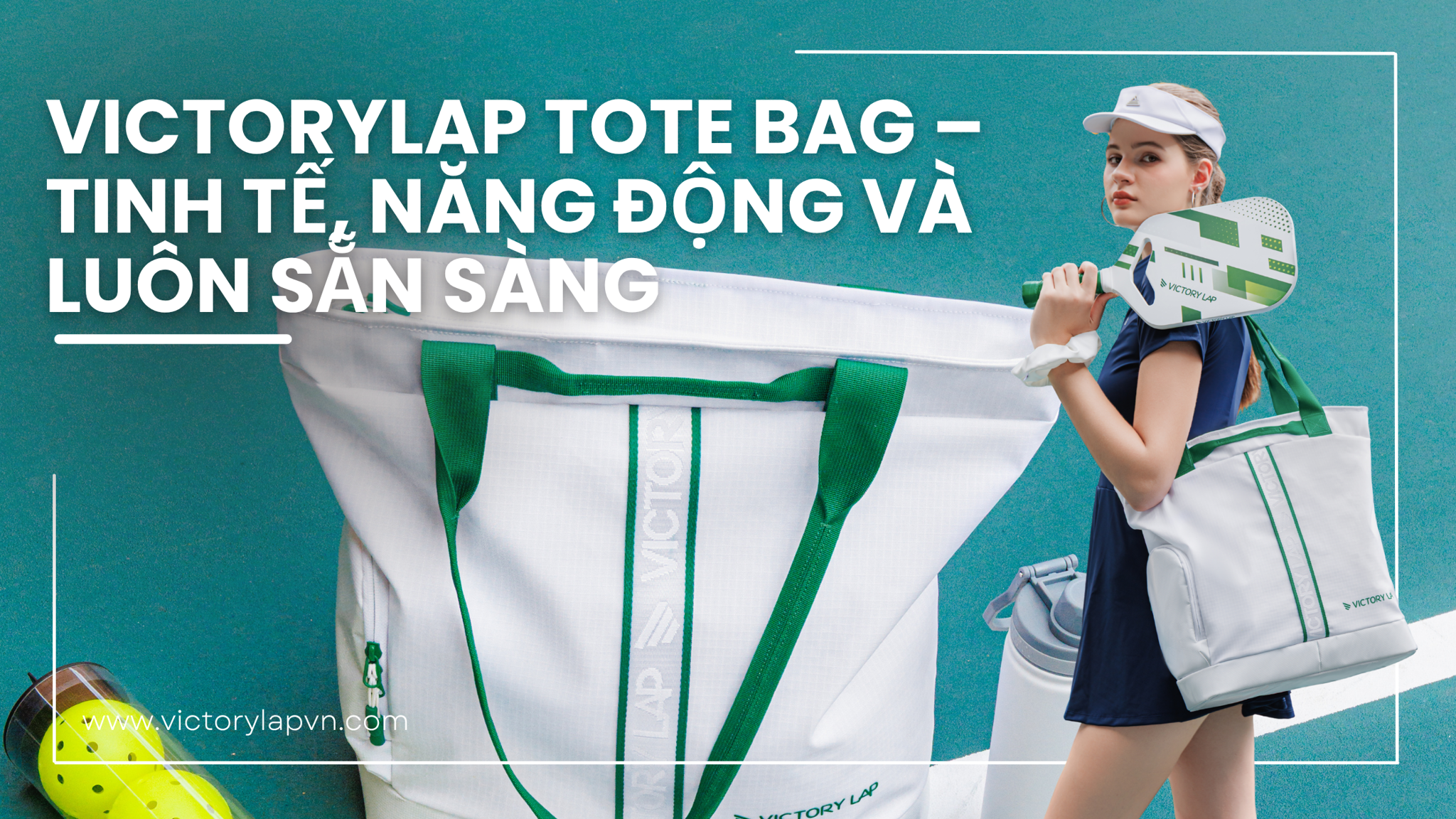 VictoryLap Tote Bag – Tinh tế, năng động và luôn sẵn sàng